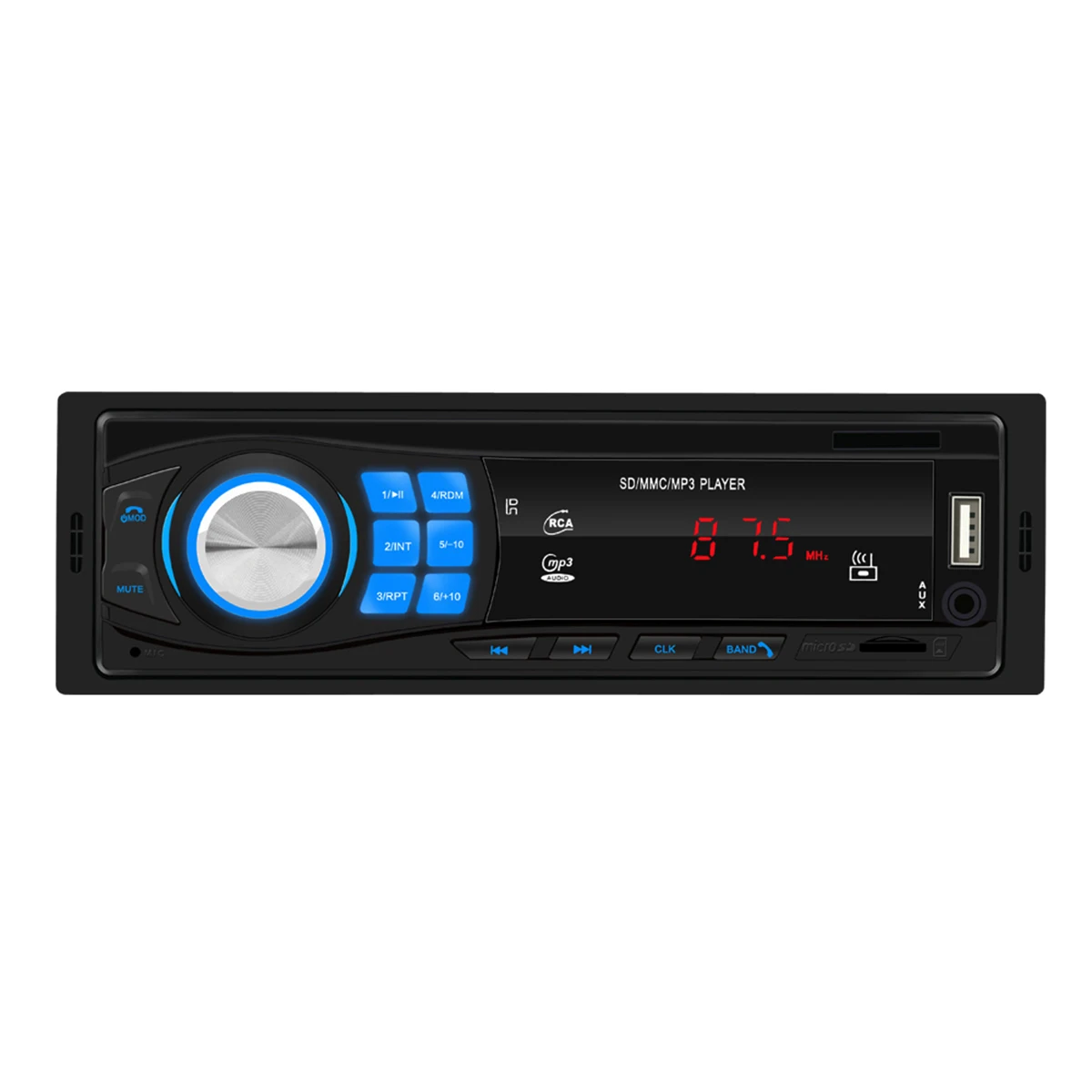 12 В Универсальный Автомобильный Bluetooth MP3 плеер 4 режима воспроизведения музыки