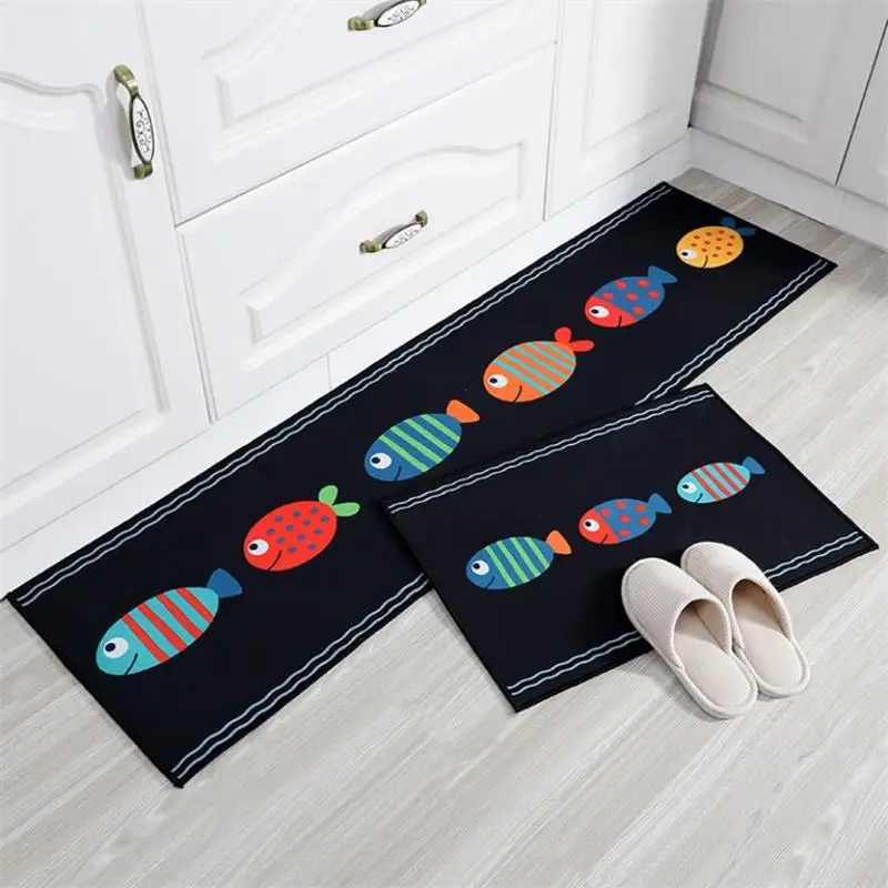 Cartoon Kitchen Carpet Non-Slip Mat Area Rugs Absorbent Living Room Bathroom Bath Entrance Doormat Floor Rug | Дом и сад