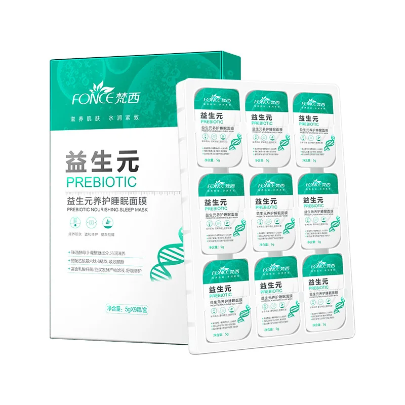 

Маска для сна FONCE prebiotics, Увлажняющая восстанавливающая маска для сна