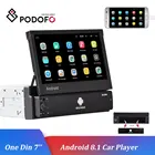 Автомагнитола Podofo, 1 DIN, 7 дюймов, Android 8,1, GPS, Wi-Fi, Bluetooth