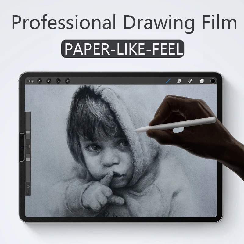 Защитная пленка для экрана Антибликовая матовая Apple iPad 9 7 Pro 10 5 mini Face ID 11 12 2