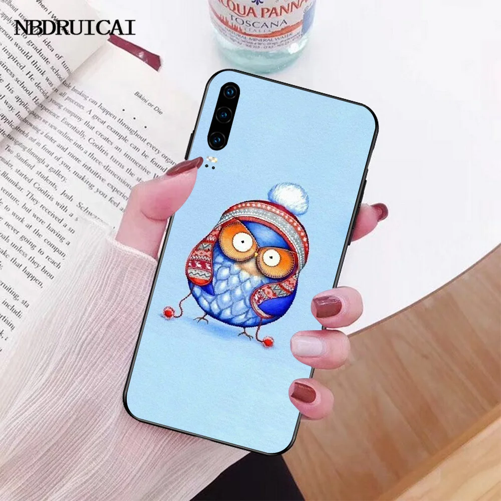Яркие совы PENGHUWAN для Huawei Honor 20 10 9 8 8x 8c 9x 7c 7a Lite|Бамперы| |