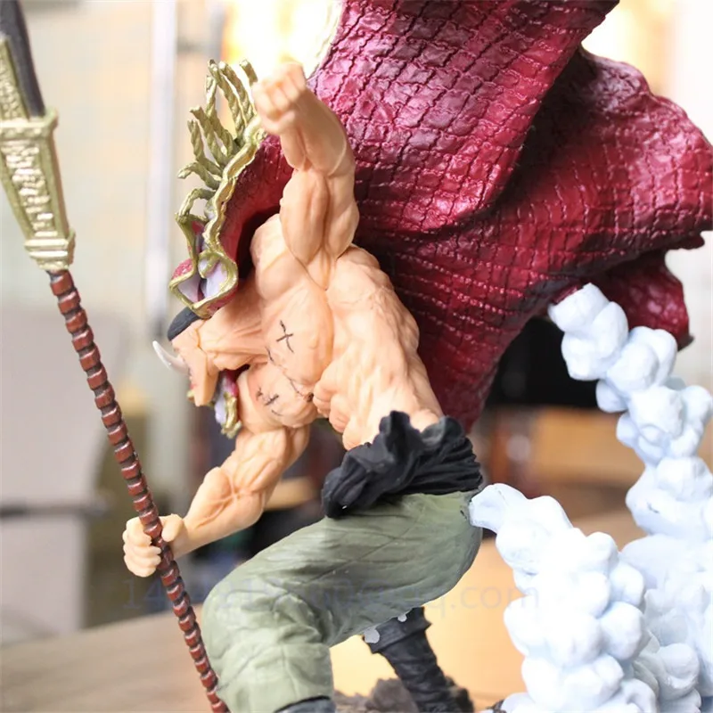 

29CM Anime ONE PIECE Edward Newgate Whitebeard Sakazuki Battle Version PVC Action Figure Collectible Large Statue Model Toy R53