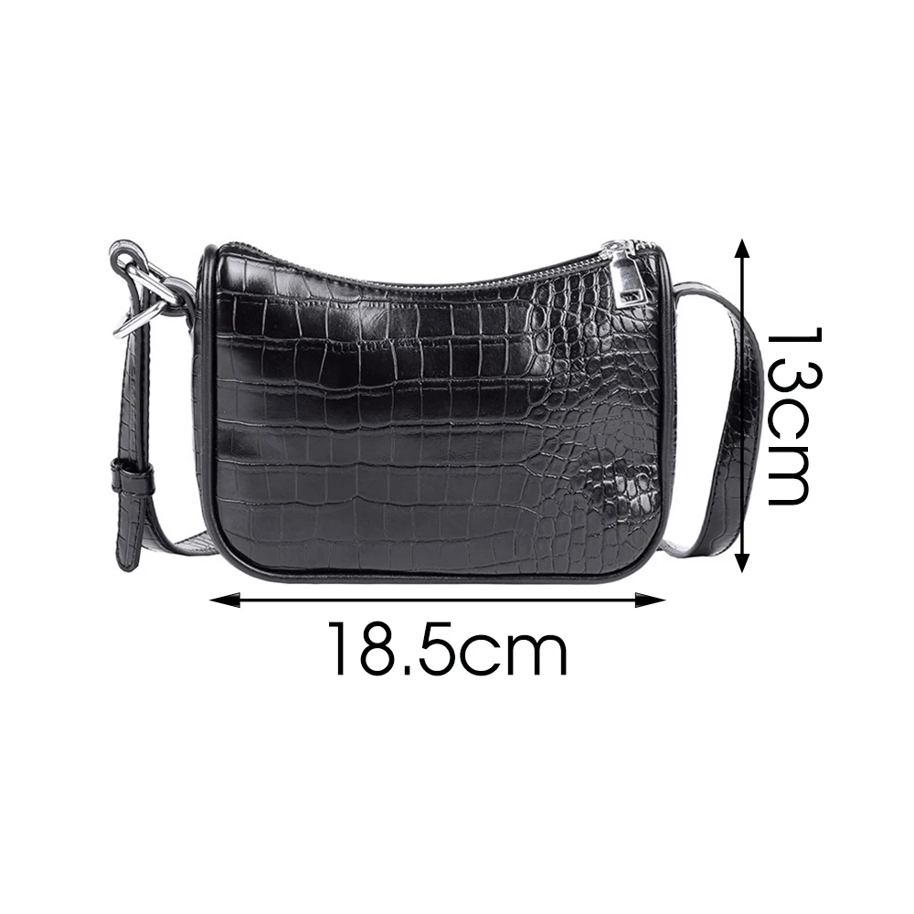 Fashion Crocodile Pattern Handbag Mini Pu Leather Shoulder Bags For Women 2020 Chain Design Luxury Female Travel Totes Pack Fema | Багаж и