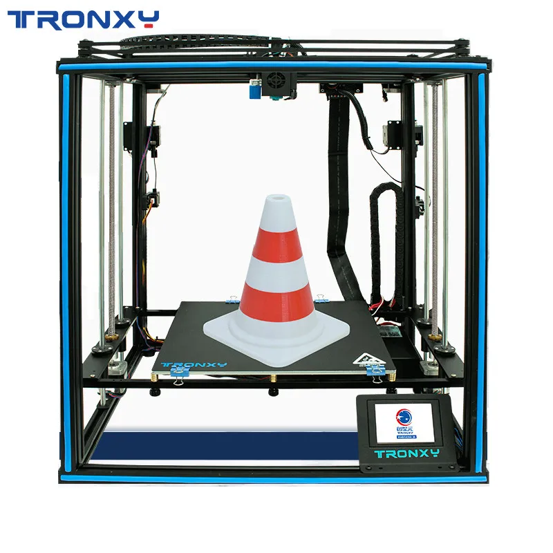 TRONXY X5SA-2E Dual Colors 3D Printer Kit CoreXY with Dual Extruder Dual Z-axis 330*330*400mm Printing Size TMC2225 Ultra Quie