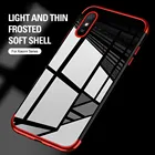 Роскошный прозрачный чехол с квадратной рамкой для телефона Xiaomi redmi 9a redmi 9c redmi 9cnfc M2006C3LG 6,53 дюйма, прозрачный силиконовый чехол