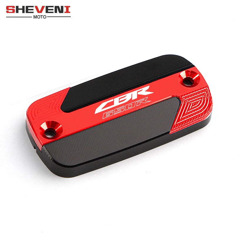 

For HONDA CBR650R CB650R CBR 650R 2019-2020 Motorcycle CNC Aluminum Front Brake Fluid Reservoir Tank Oil Cap Cover Cup With LOGO