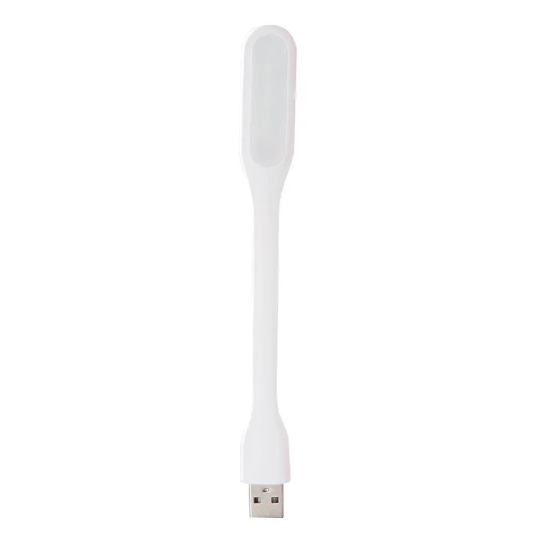 Белый Xiaomi Mijia Usb светодиодный светильник Настольная лампа для чтения USB гаджеты ночной Светильник для портативного компьютера Блестящий светодиодный - Цвет: Белый