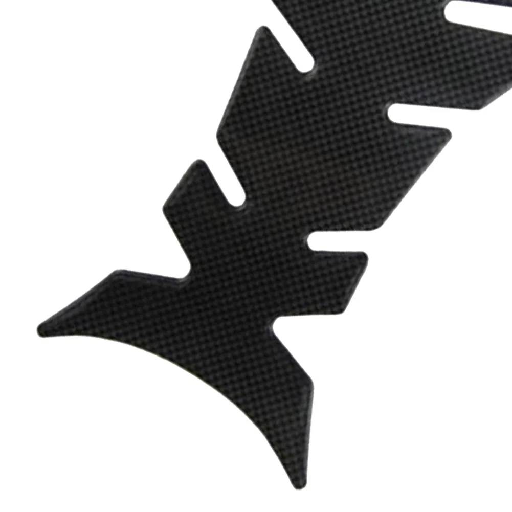

Motorcycle Carbon Fiber Fish Bone Shape Fuel Oil Tank Pad Protector Sticker