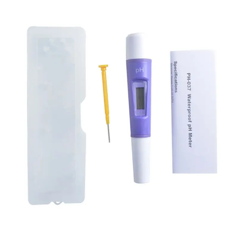 

Portable Waterproof PH Meter Pen Digital Water Quality Monitor Tester for Pools Drinking Water Aquariums