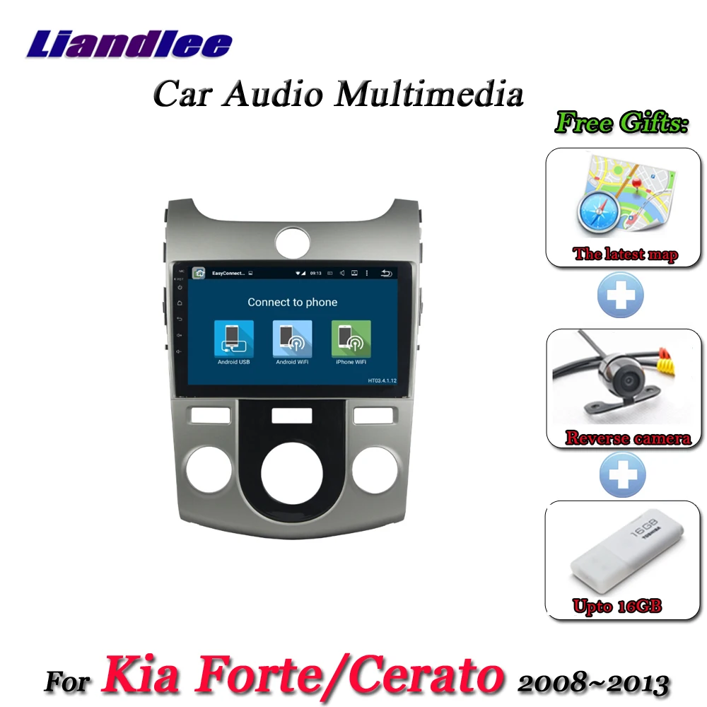 Автомобильная система Android для Kia Cerato/Forte 2008-2013 стерео радио мультимедиа Wifi AUX GPS