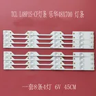 8 шт., светодиодный лампы для TCL  B48A858U, Светодиодная лента для подсветки 4C-LB4804-ZM1 4C-LB4804-ZM01J