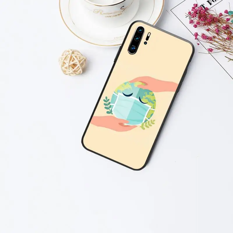 Чехлы honor 8x с изображением маски для etui huawei p20 p30 p40 pro mate 10 20 30 lite p smart y7 2019 plus nova 3I|Бамперы| |