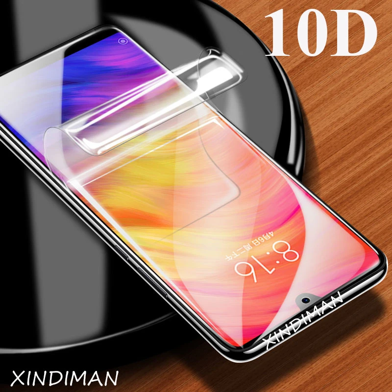 10D спереди гидрогель пленка для xiaomi redmi note7 7pro защитная плёнка задней панели 5 5A 6 6A 7