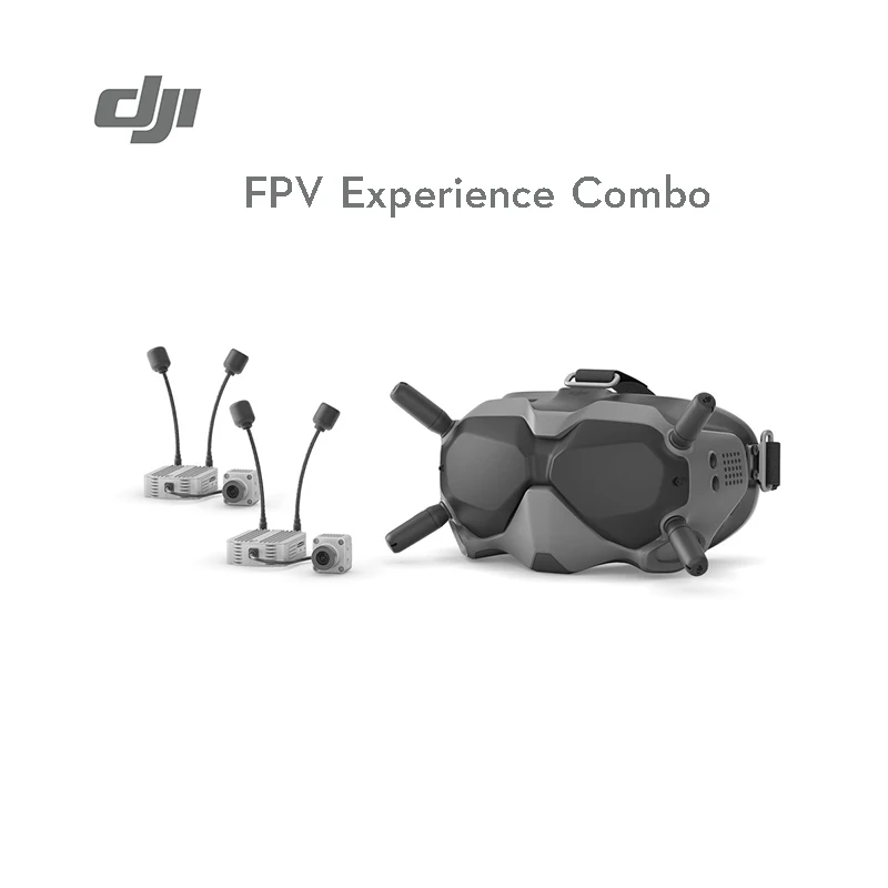 DJI FPV fly more combo/FPV Experience Combo/FPV очки 4 км Максимальная дальность передачи, потрясающий HD 720 p/120fps - Цвет: FPV Experience Combo