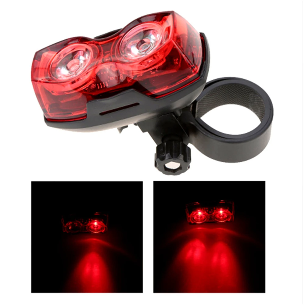 3 Mode Cycling Night Super Bright Red 2 LED Rear Tail Light Bike Bicycle Safety Modes Waterproof accessories | Спорт и развлечения