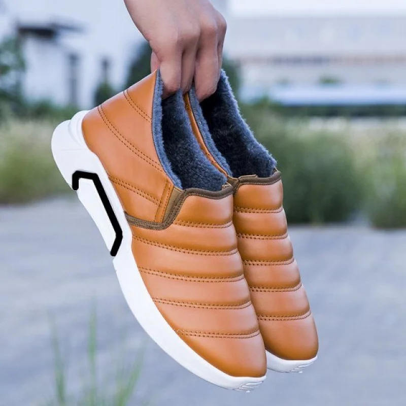 

Cresfimix Male Fashion Plus Size Black Pu Leather Anti Skid Shoes Lady Casual Brown Comfort Summer Shoes Anti Skid Shoes C6390