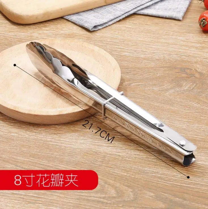 Food clip Нож для чистки ананаса, кухонные аксессуары из нержавеющей стали, Креативные кухонные принадлежности для резки фруктов, овощерезка для овощей - Цвет: Food clip