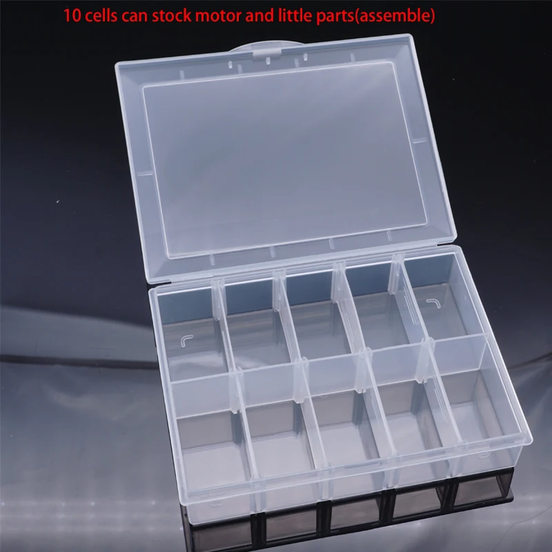 Пластиковые коробки 10 ячеек 21 ячейка 20 подходит для склада tamiya 4wd винты гайки и