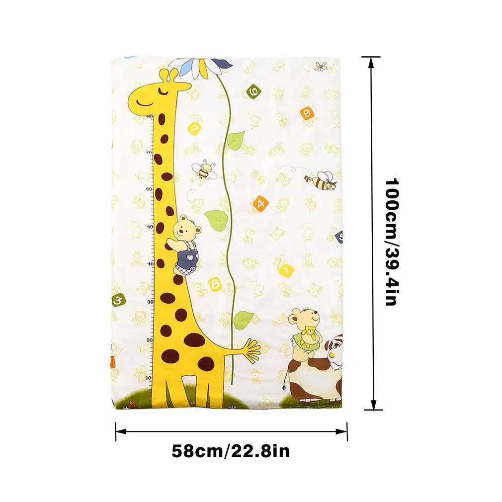 

New Cute 100*58cm/110*60cm 5pcs/Set Promotion Cotton Baby Children Bedding Set Comfortable Crib Bumper Baby Organizer Cot Kit