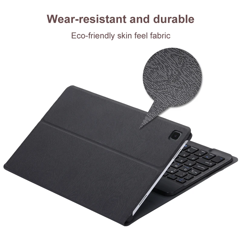 keyboard case for samsung galaxy tab a7 2020 s6 lite 10 4 s5e 10 5 bluetooth keyboard leather cover free global shipping