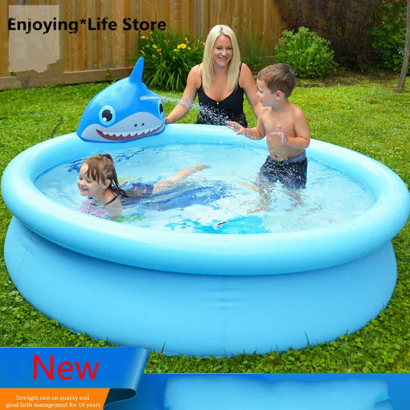 

Children's and Adult Inflatable Swimming Pool Thickened Home Use Large Size Inflatable Round Swimming Pool for Adult