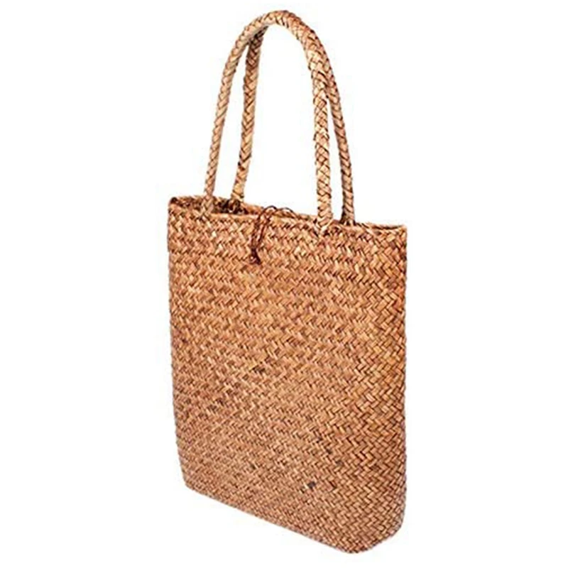 

Сумка женская плетеная из ротанга, с кружевами