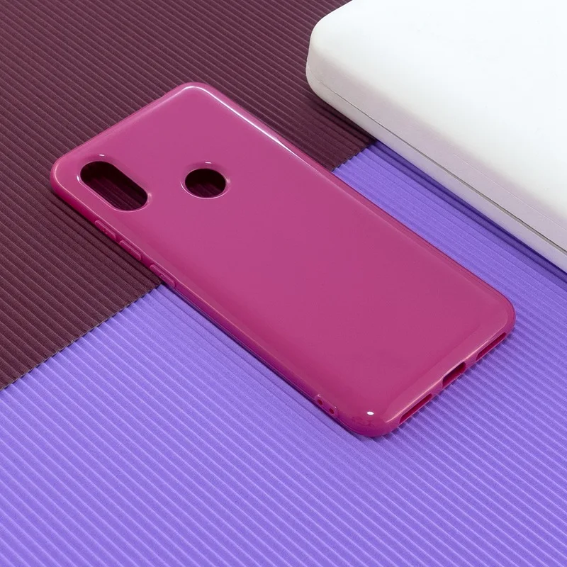 Блестящие цвета для Xiaomi Redmi Note 5 Pro Чехол блестящий силиконовый гелевый мягкий