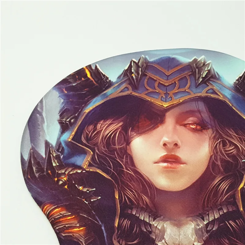 

Anime Human Warlock Wrist Rest Pad Mousepad PU Mouse Pad Game Computer Keyboard Office Mat Desk for Teen Mousepad