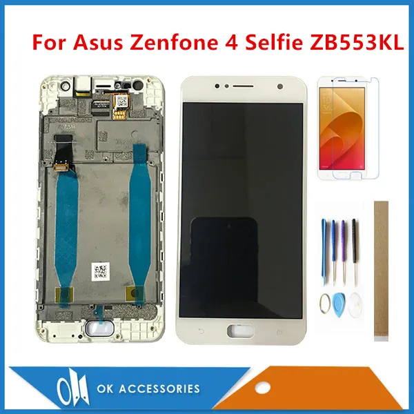 Оригинальный Для ASUS Zenfone 4 Selfie ZB553KL X00LD X00LDA ЖК дисплей с сенсорным экраном