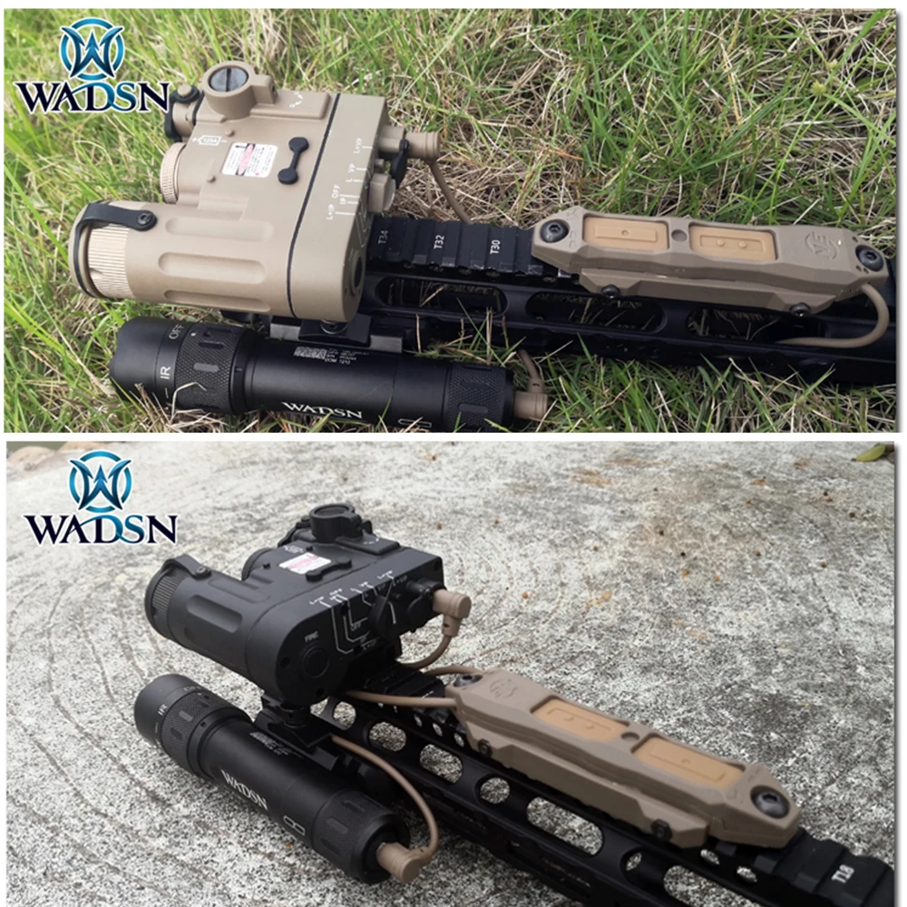 WADSN страйкбол DBAL-D2 Многофункциональный тактический флэш-светильник IR лазерный