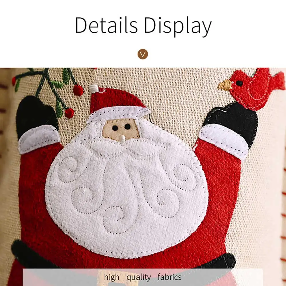 Рождественские запасы мешок для конфет украшение рождественской елки подвеска