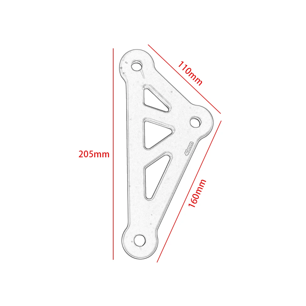 Задняя Регулируемая алюминиевая подвеска наборы колец для понижения звеньев