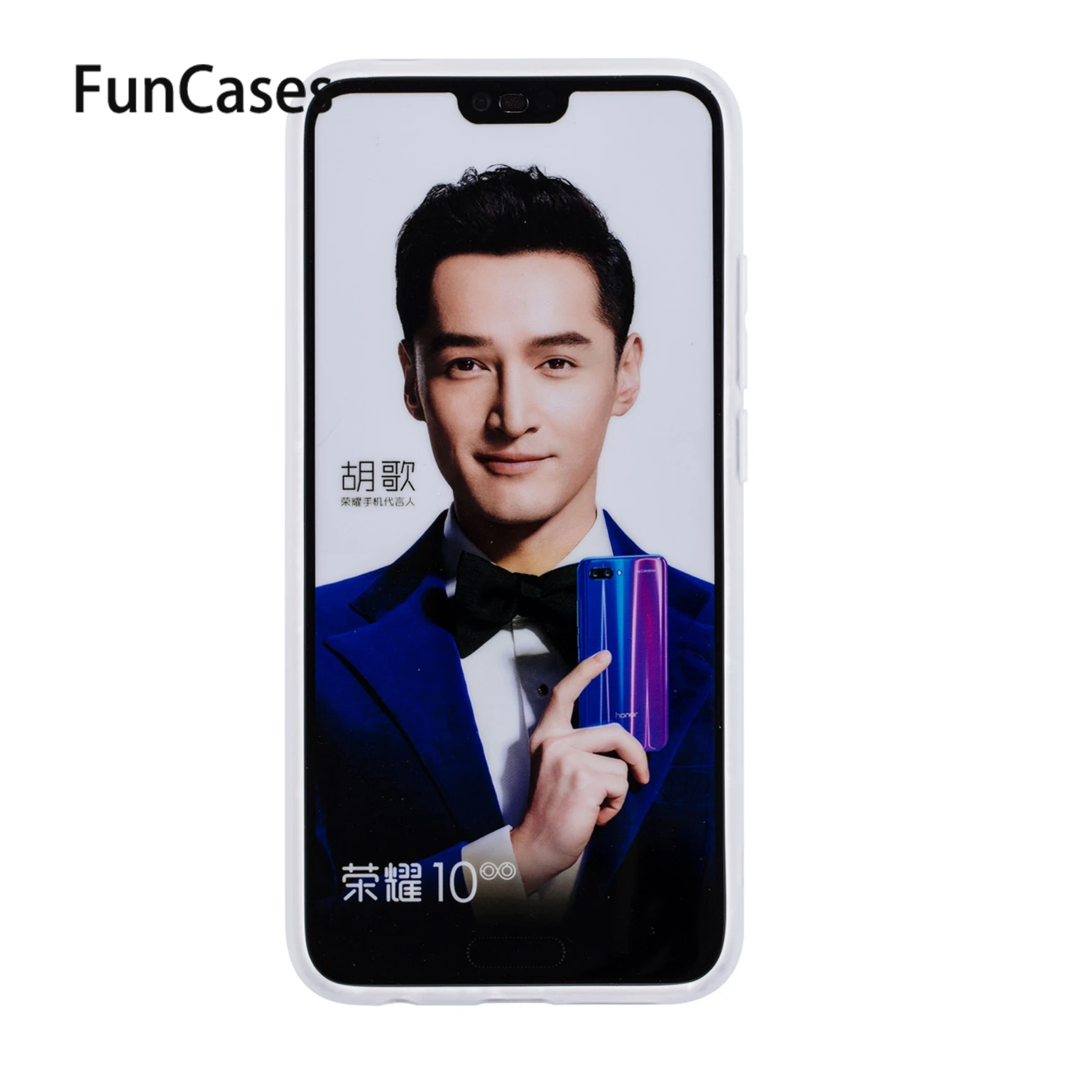 Флип Чехлы для huawei Honor 10 мраморные мягкие силиконовые чехлы крутые etui чехол