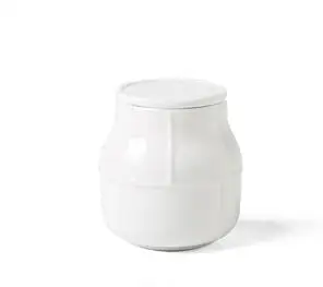 220ml-Sugar tank-B Simple ceramic teapot cold water bottle retro white set coffee afternoon tea cup mug milk can sugar bowl mx6221104 - Цвет: 220ml-Sugar tank-B