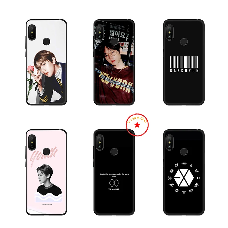 Мягкий силиконовый чехол Baekhyun Exo для Xiaomi Redmi K20 S2 7A 6A 6 Pro 5 Plus 5A GO 4A 4X |