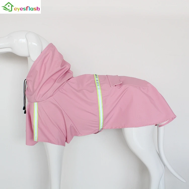 

Outdoor Puppy Pet Rain Coat S-XL Hoody Waterproof Jackets PU Raincoat for Dogs Cats Apparel Clothes Windproof