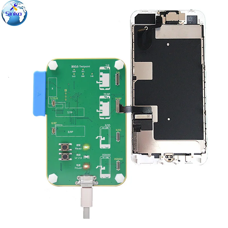 Плата jc pro1000s для IPHONE 7/7P/8/8P/X/XS/XSMAX светочувствительный сенсорный модуль ремонта