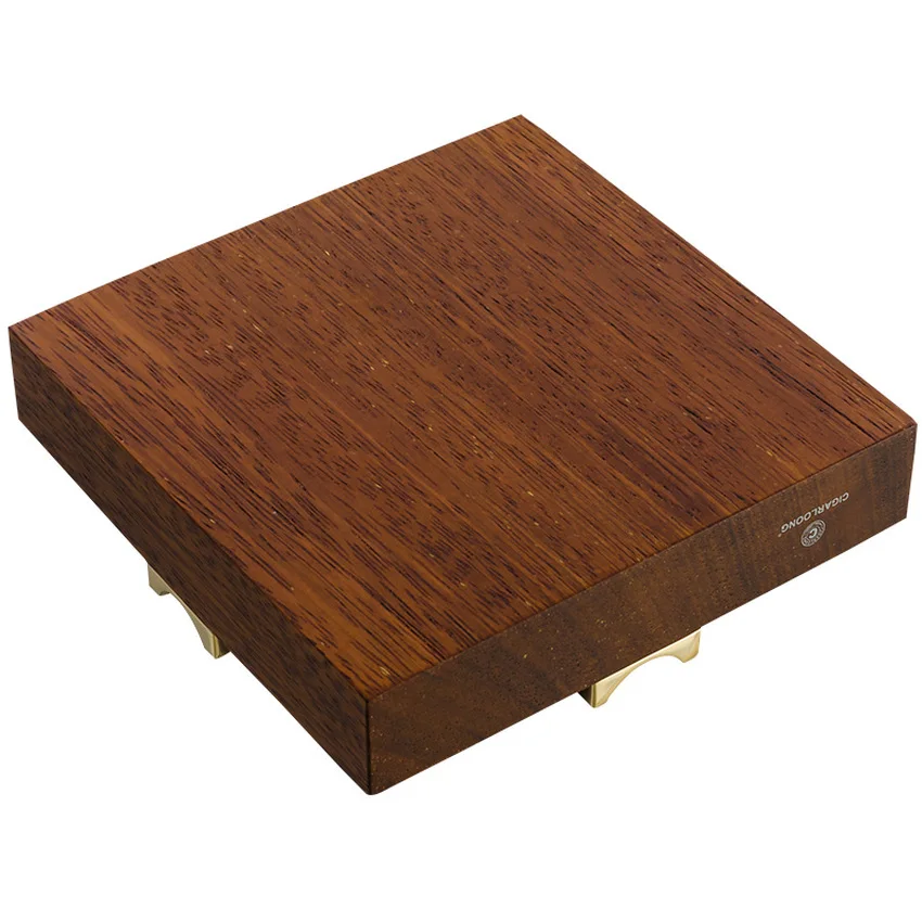 Пепельница для сигар спиртовая Снежная сосна позолоченная нержавеющая сталь