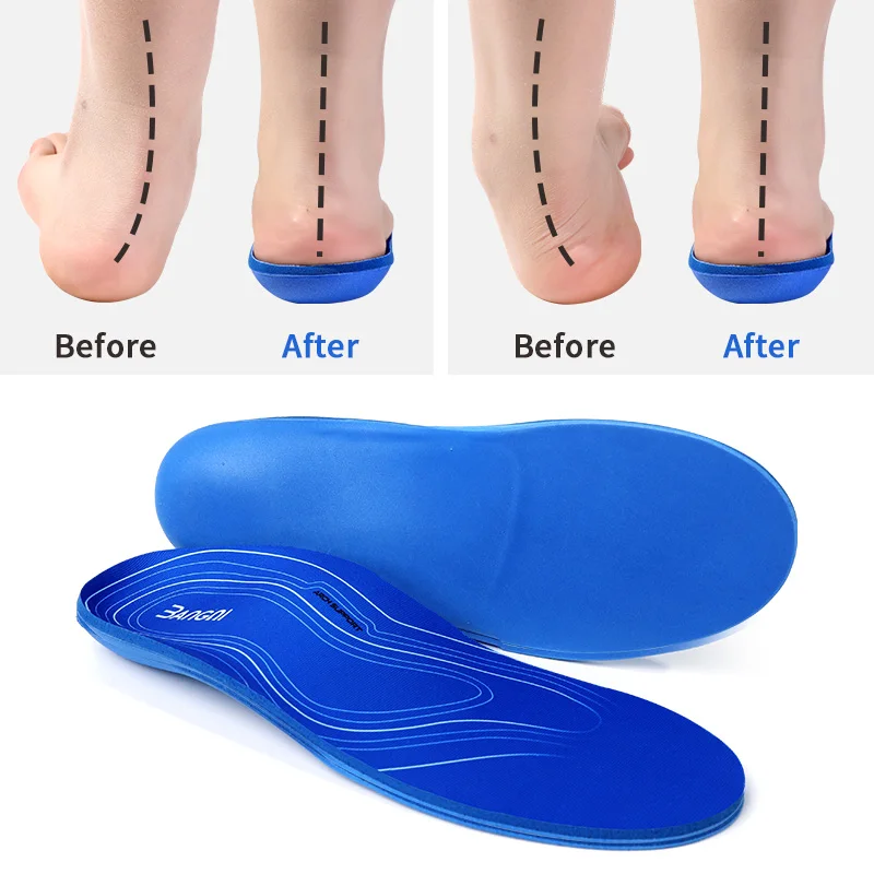 3ANGNI Orthotic Insoles for Shoes Arch Support Flat Feet Shoe Pad Women Men Orthopedic Foot Care for Plantar Fasciitis insoles