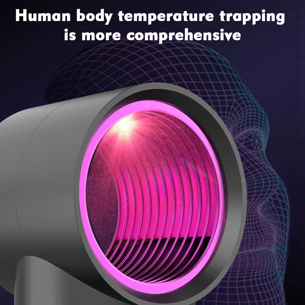 Электронная ловушка для уничтожения комаров от мотыльков светодиодная Ночная