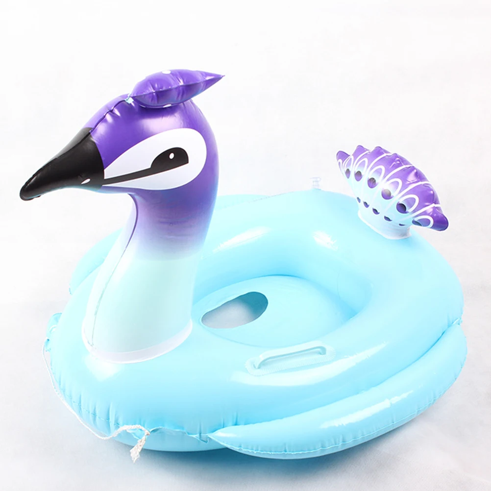 

1pc Swim Ring Cartoon Creative Adorable Baby Swimming Circle Float Ring Water Playing Toy Swim Ring