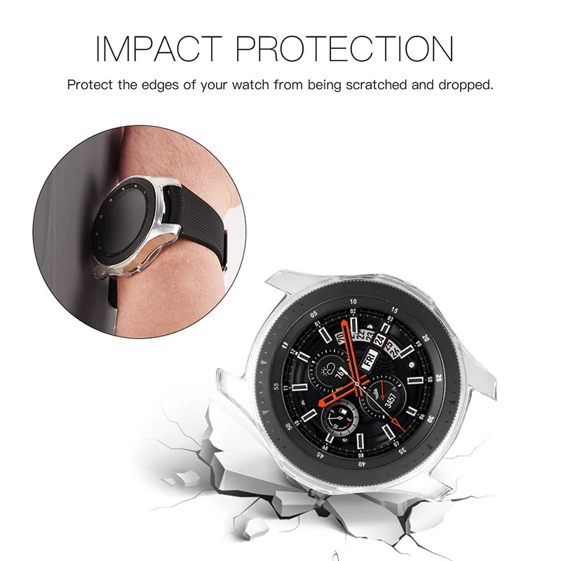 ТПУ чехол для samsung Galaxy Watch 46 мм/gear S3 Frontier S 3 Силиконовый противоударный защитный чехол для samsung gear S3