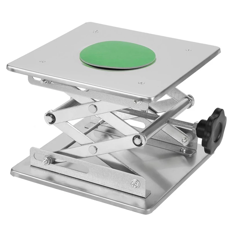 Stainless Steel Laboratory Lifting Platform Stand Lab Jack Scissor Rack 200 x 280mm Adjustable Lab-Lift | Инструменты