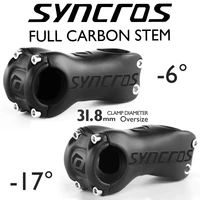 syncros carbon bicycle stem angle 617 degree clamp31 8mm70 120mm super strength ultra light carbon mountainroad bike stem