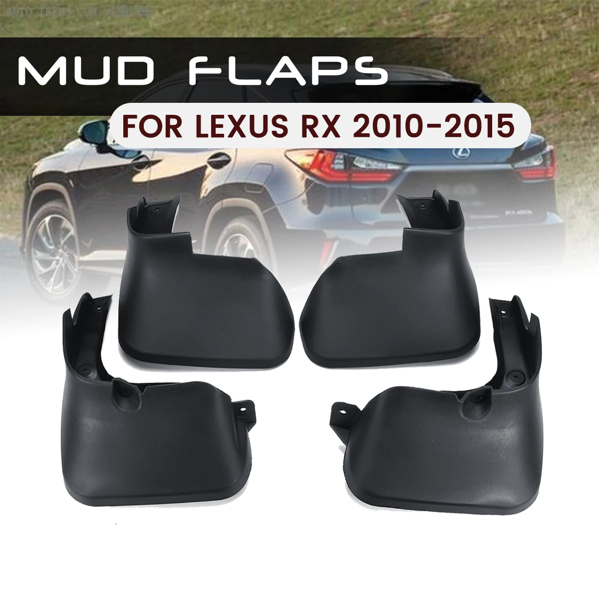 Автомобильные Брызговики для LEXUS RX RX270 RX300 RX350 RX450H 2010 2015 аксессуары