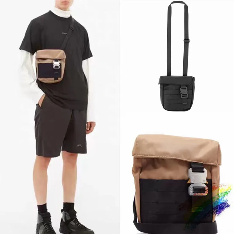 Сумка на плечо ALYX с металлической пряжкой ранец в стиле хип хоп функциональная