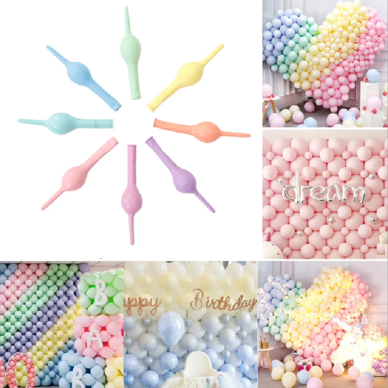 

25pc Latex Balloon 6 Inch Tail Shape Balloon DIY Birthday Scene Layout Ballon Anniversaire Baby Shower Decorations Room Decor.75