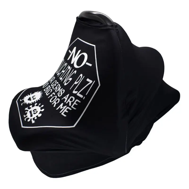 

Stroller Nursing Cover No Touching Sign Breastfeeding Scarf Baby Carseat Canopy 45BF