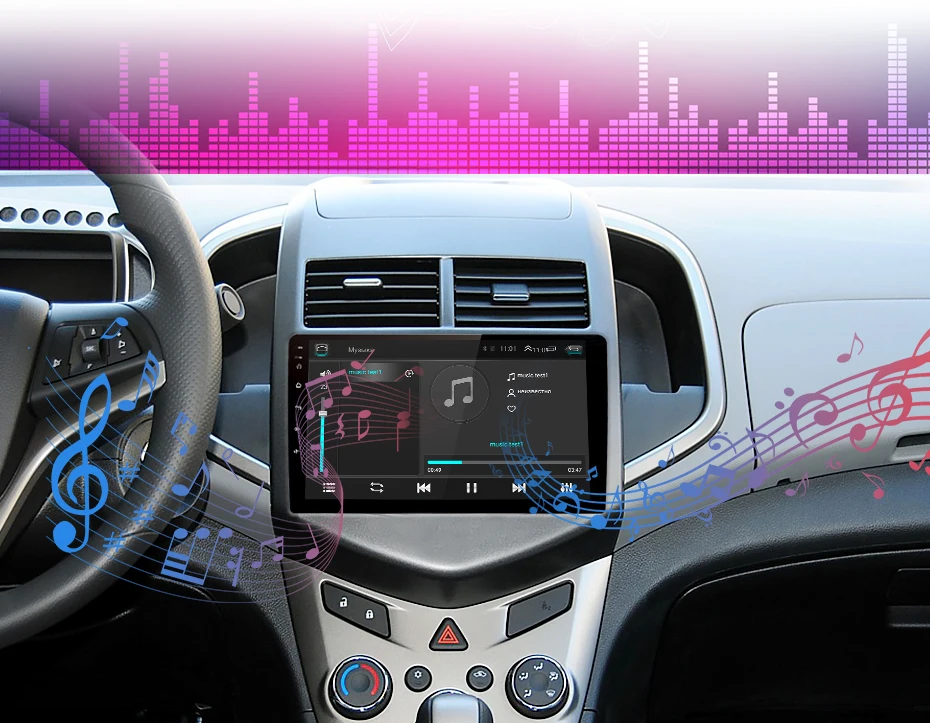 AWESAFE для Chevrolet Aveo 2011- автомобильный Радио Мультимедиа Видео плеер gps навигация Нет 2 din 2din DVD Android 8,1 2 ГБ+ 32 ГБ